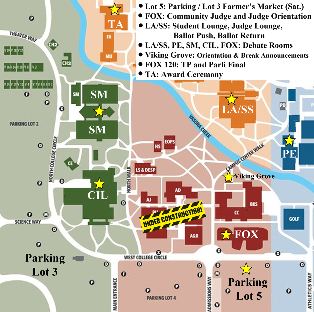 Gadgets 2018 West Valley College Map